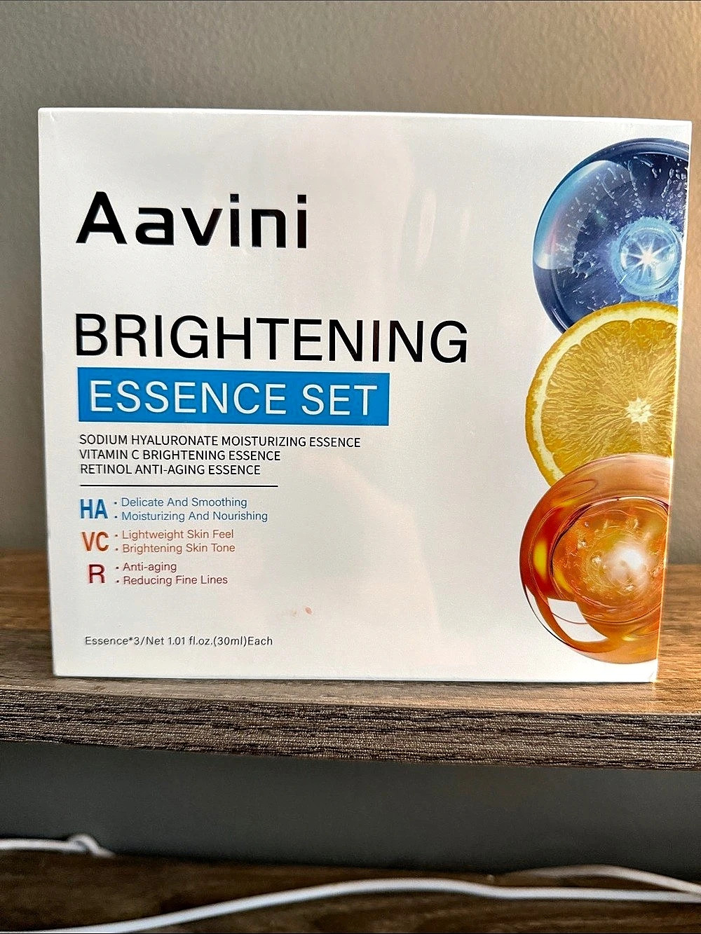 Aavini Brightening Essence Set Skincare Set NWT